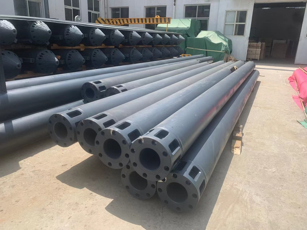 Trung Quốc 180 kW 426 mm thiết bị đóng cọc vibroflot để cải tạo mặt đất được áp dụng ở Trung Đông