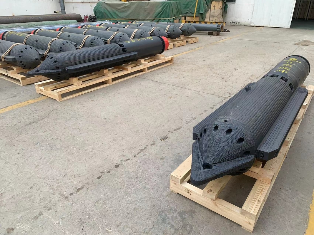 Trung Quốc 180 kW 426 mm thiết bị đóng cọc vibroflot để cải tạo mặt đất được áp dụng ở Trung Đông