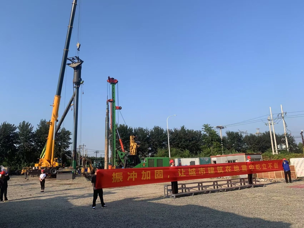 Hiệu quả tăng cường Vibroflot cấp dưới với kiểu điều khiển chuyển đổi tần số