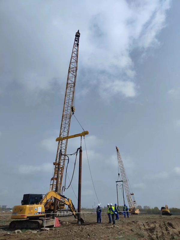 Thiết bị rung BVEM có khả năng xuyên thấu cao để tăng cường khả năng chịu cắt của nền móng