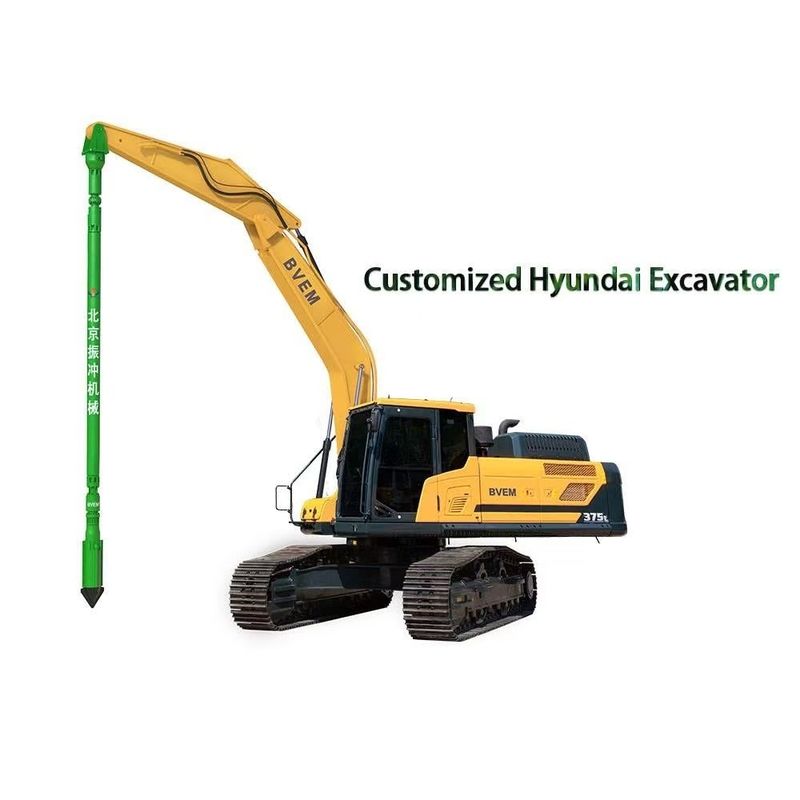 Ép cọc rung đường kính 426mm Vibroflot: Lựa chọn tối ưu để cải thiện nền móng