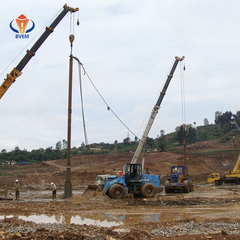 Thiết bị rung BVEM có khả năng xuyên thấu cao để tăng cường khả năng chịu cắt của nền móng