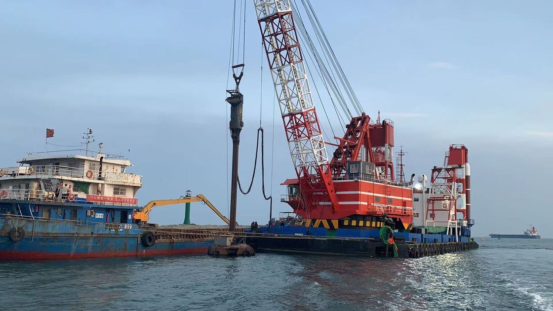 Nguồn cấp dữ liệu đáy ngoài khơi Vibroflot Xây dựng cho lưu vực cảng Dự án kênh 200000 tấn