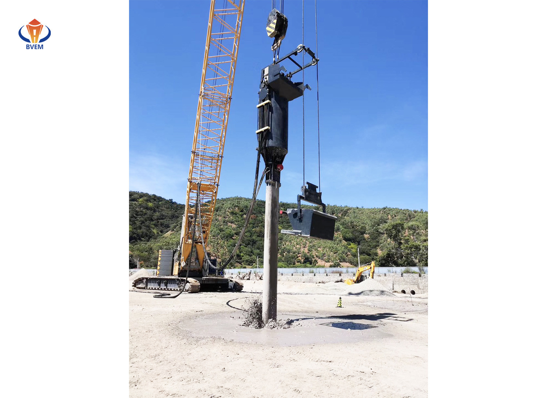 180kw Nguồn cấp dữ liệu dưới cùng Vibro Flot Phụ kiện xây dựng cho Gravel Pile Compact Vibroflotation