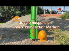 Thiết bị nén bằng vibroflotation hiệu quả nén cao đạt được